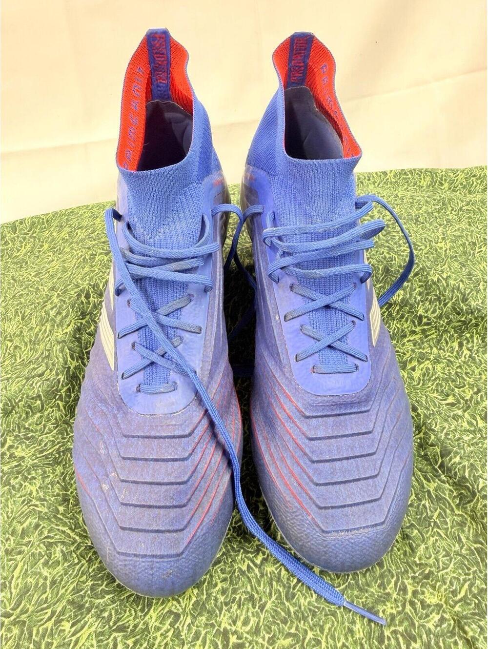 Adidas Predator 19.1 FG  Elite Blue boots Cleats mens Football/Soccers sz 9 - Picture 3 of 9